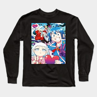 Mairimashita Iruma kun Art Long Sleeve T-Shirt